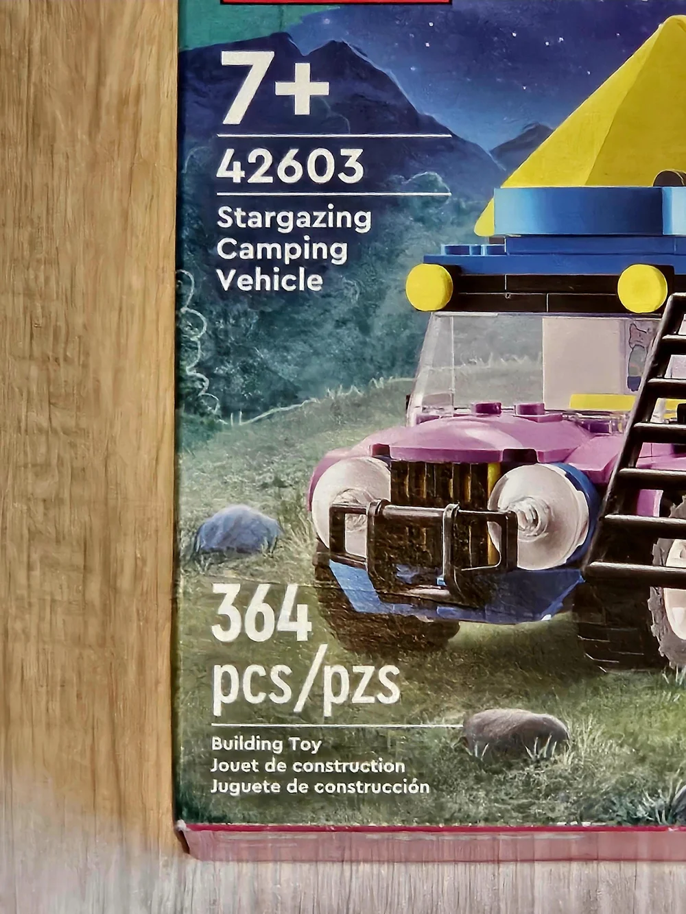 LEGO Friends 42603 Stargazing Camping Vehicle – 364 pcs – Ages 7+ – New Sealed